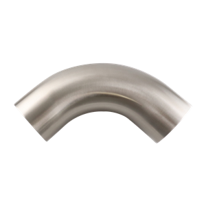 88-degree elbow, 4-inch butt-weld, made from 316L stainless steel, with 20RA interior and 32RA exterior surface finish, SF1 BPE compliant
