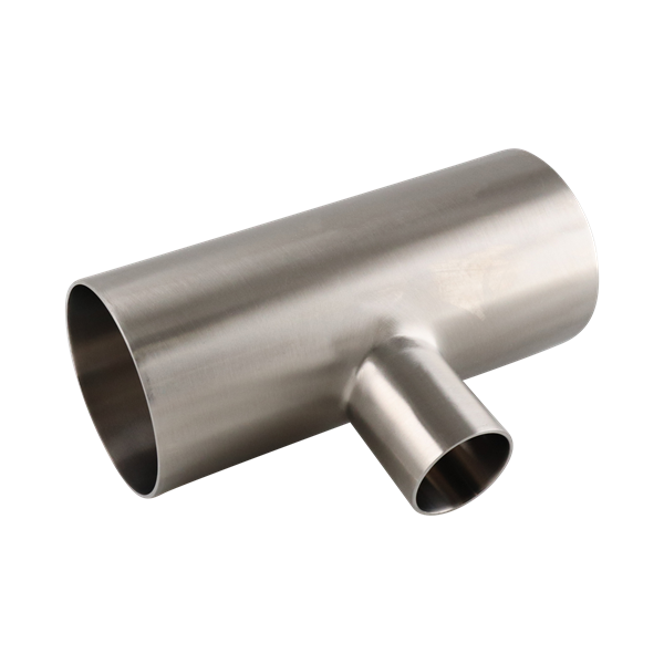Reducing Tee, 3x1.5 butt weld, made of 316L stainless steel, with 20RA inner diameter, 32RA outer diameter, compliant with SF1 BPE standards.
