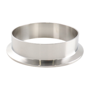 ferrule, 4-inch Tri-Clamp, made from 316L stainless steel, with 1.125-inch overall length, 20RA interior and 32RA exterior surface finish, SF1 BPE compliant
