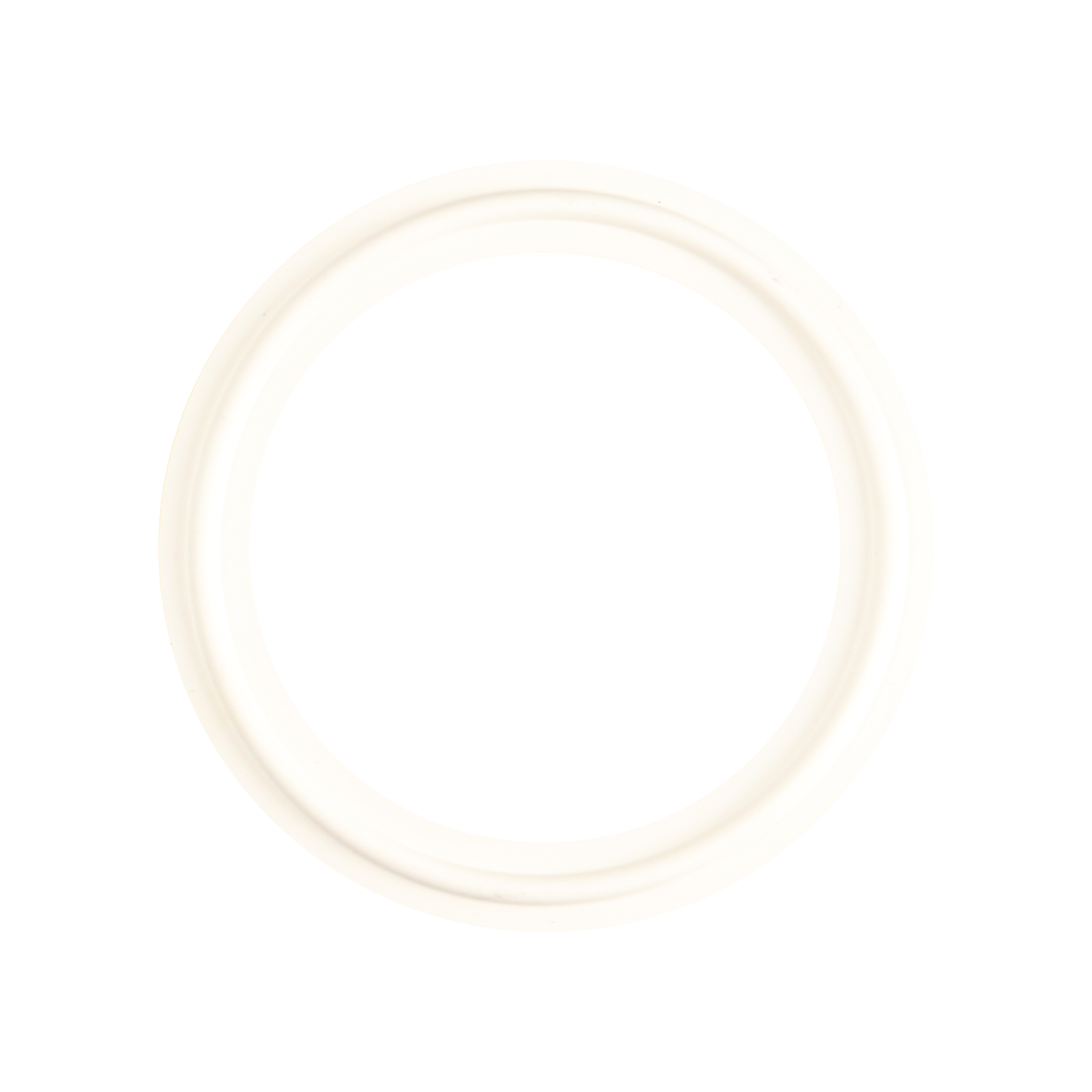 Gasket, 1.5" tri-clamp, white buna