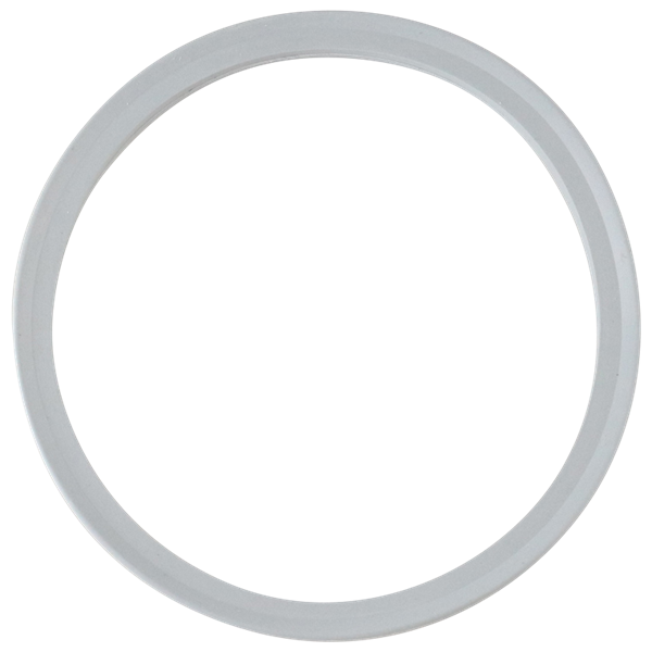 Gasket: 3-inch APC type, gray Buna, FDA approved.