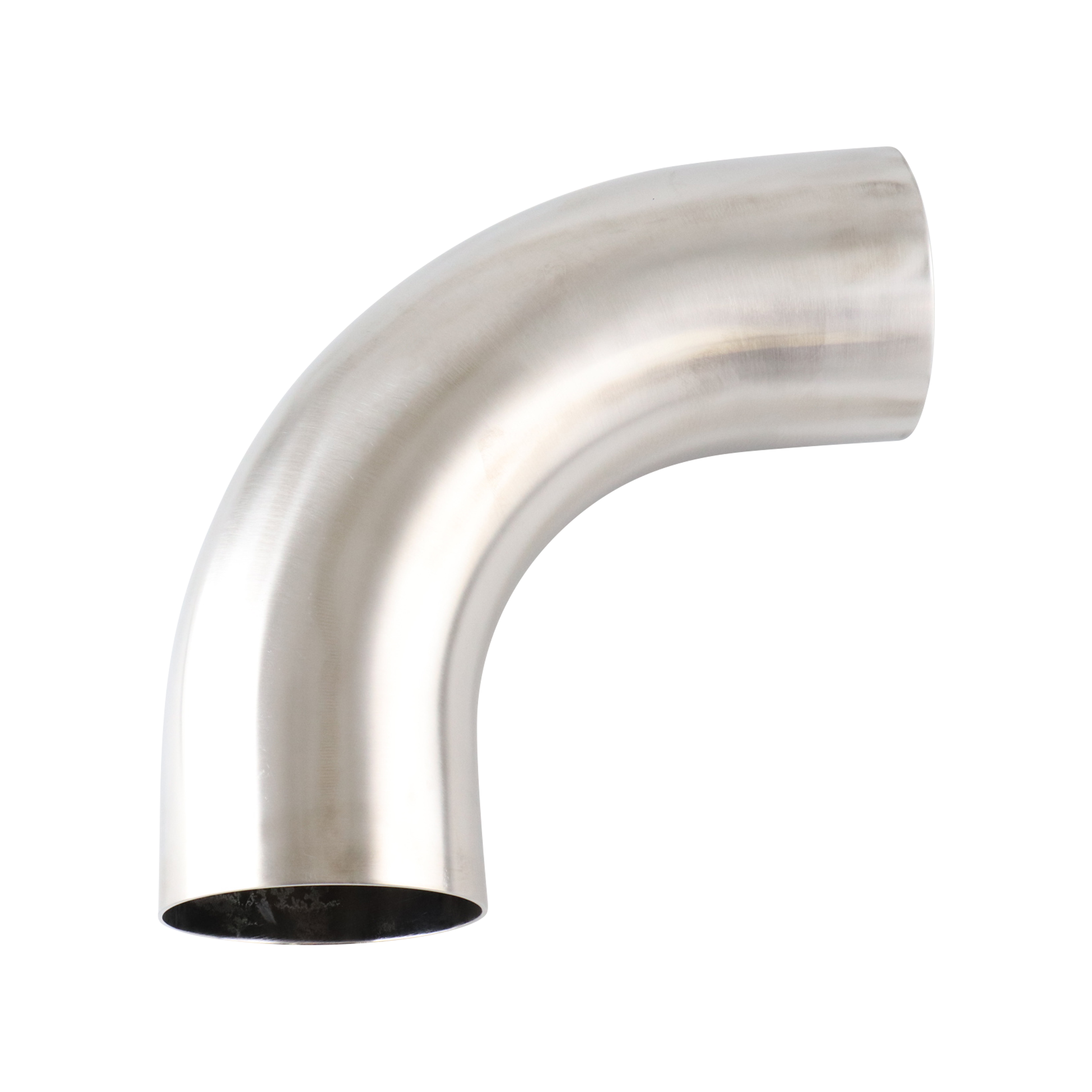 90 degree elbow 4" butt weld, 316L, 15Ra EP ID only, SF4 BPE