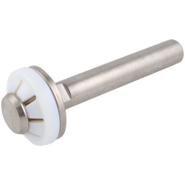 Stem and seat assembly for 2" 761 shutoff valve