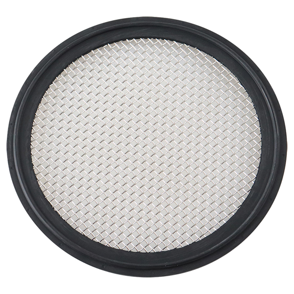 Screen gasket 4" tri-clamp EPDM USP class VI 10 mesh