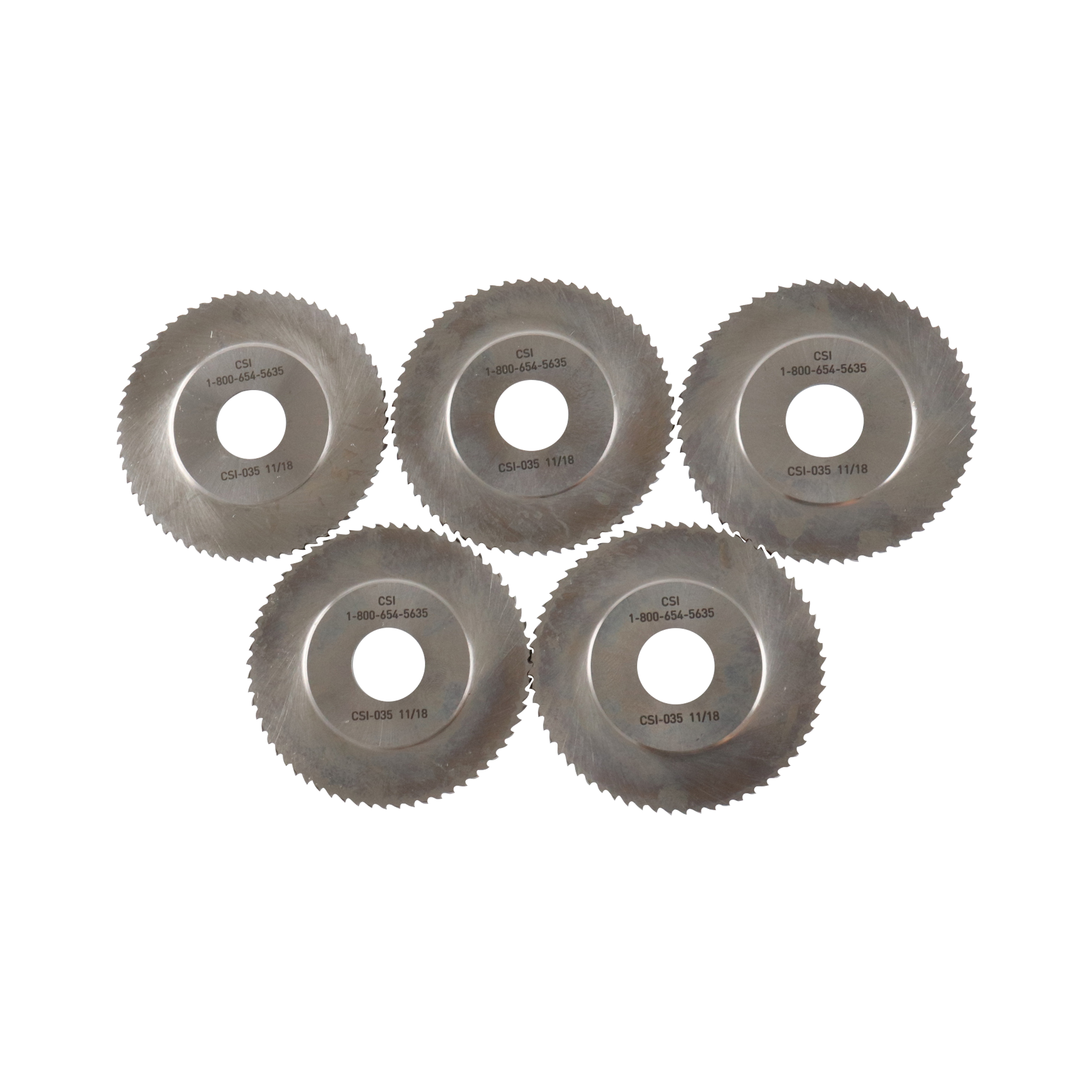 circular saw blade made of HSS-E/M35 material, 63 x 1.6 x 16 mm dimensions, 64BW teeth, designed for cutting tubes and pipes with wall thicknesses of 0.030–0.125 inches, compatible with Georg Fischer and Axxair saws