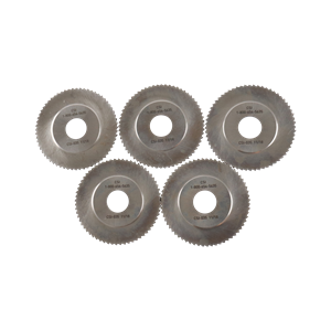 circular saw blade made of HSS-E/M35 material, 63 x 1.6 x 16 mm dimensions, 64BW teeth, designed for cutting tubes and pipes with wall thicknesses of 0.030–0.125 inches, compatible with Georg Fischer and Axxair saws