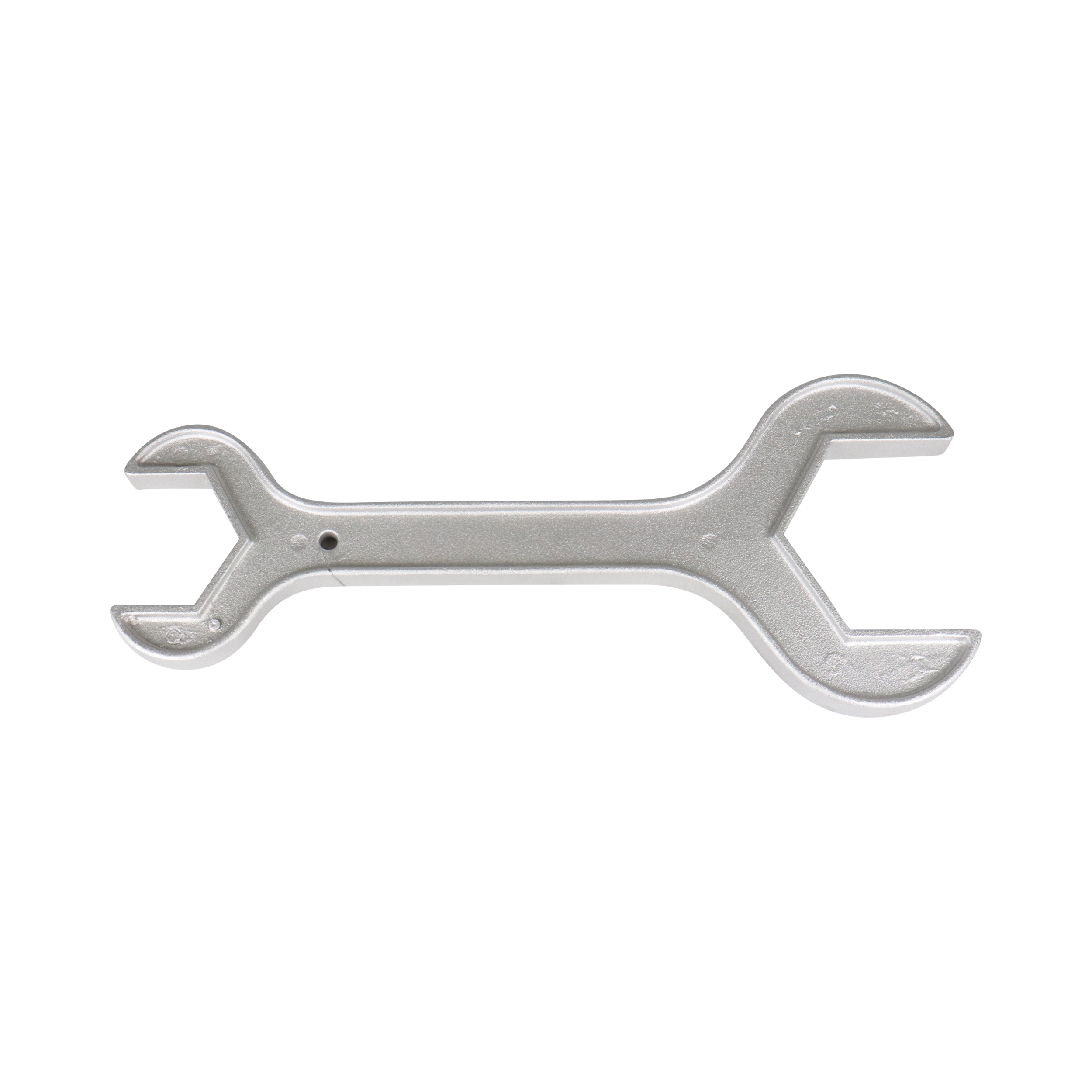 Long Wrench, 3-inch x 2-inch size, double-end design, for bevel seat connections, made of aluminum.