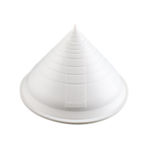 PIPETITE grommet, size 2, full cone design, accommodates openings up to 2.56 inches for a 2.75-inch hole
