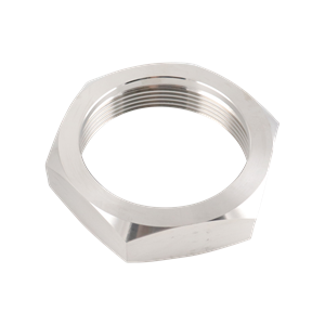 Hex nut with an Acme thread, designed for BS, JP, DC, APC, and APV connections, 4-inch size, made from 304 stainless steel.