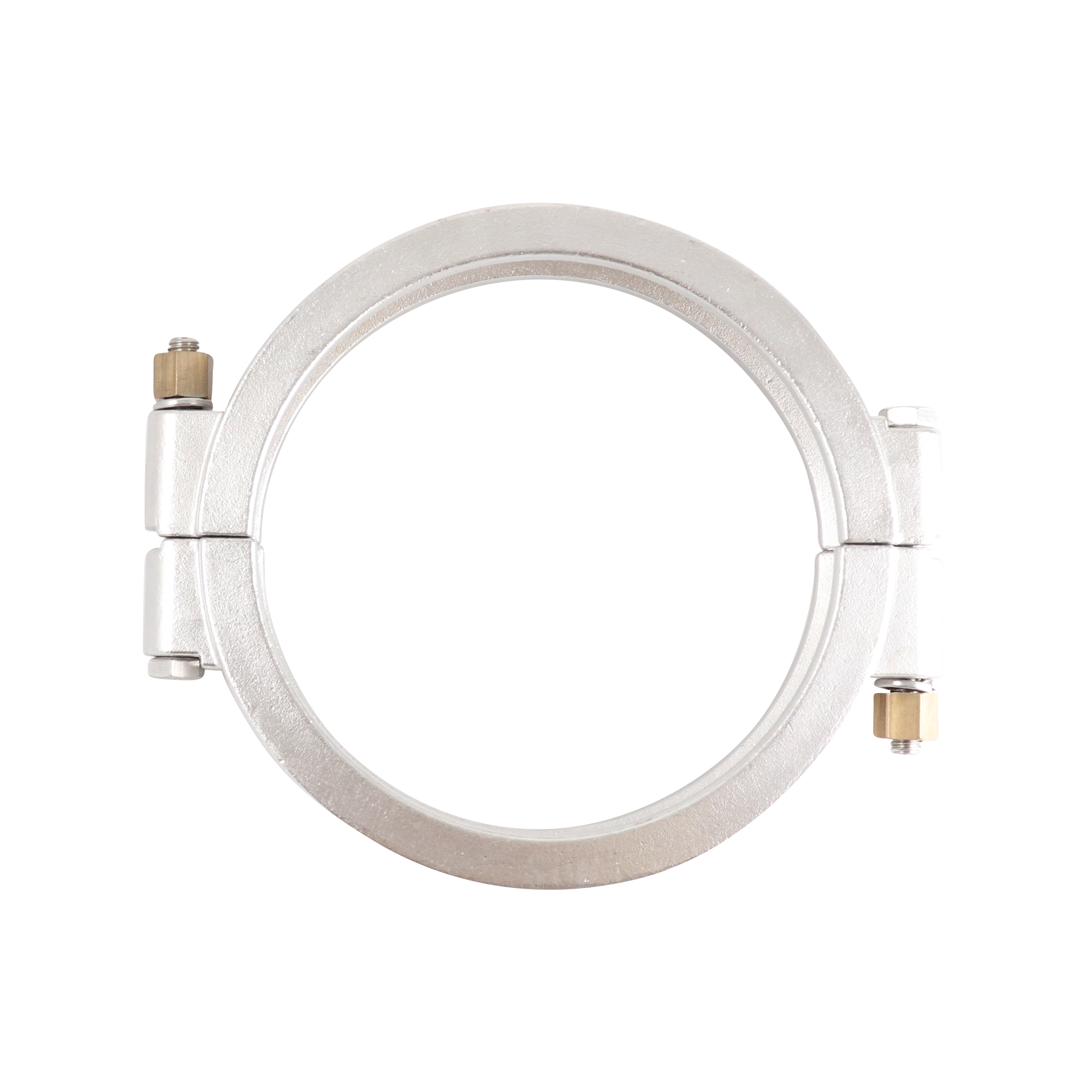 high-pressure block-style clamp, 6-inch Tri-Clamp, made from 304 stainless steel