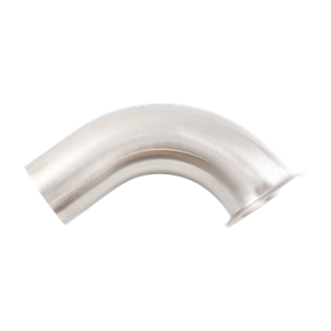 92 degree elbow 1.5" tri-clamp x butt weld 316L 20Ra inner diameter 32Ra outer diameter BPE SF1