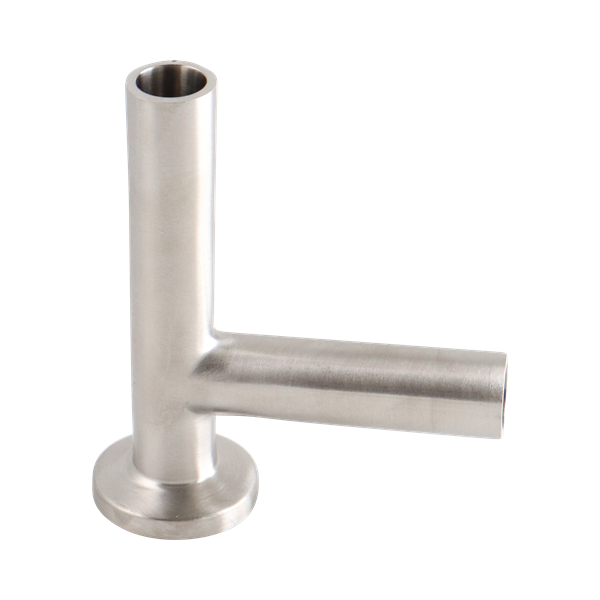 tee, 0.5-inch butt-weld with short Tri-Clamp branch, made from 316L stainless steel, with 20RA interior and 32RA exterior surface finish, SF1 BPE compliant
