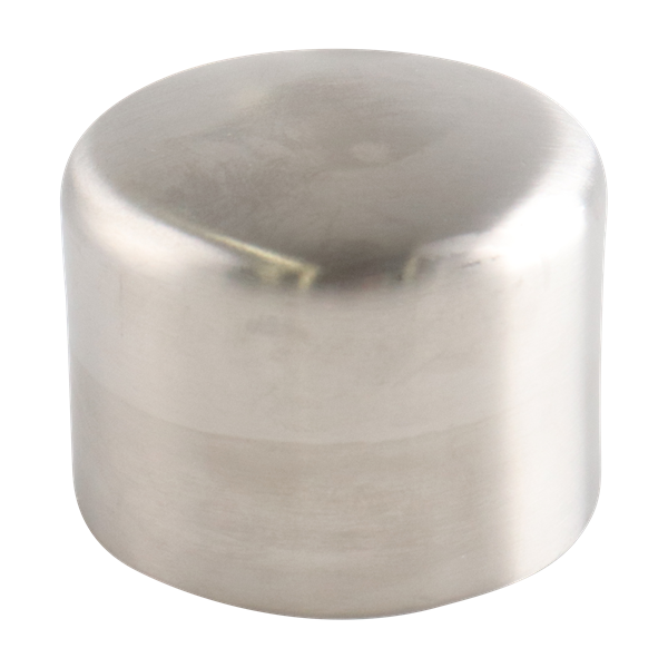 Cap 1.5" butt weld 316L 15Ra EP inner diameter 32Ra outer diameter BPE SF4
