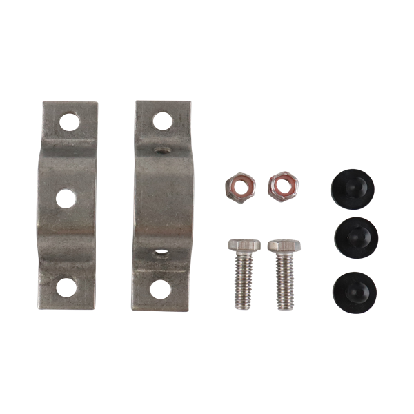 Hex hanger assembly, 1.5" tube with alcryn grommet. Made in the USA.
