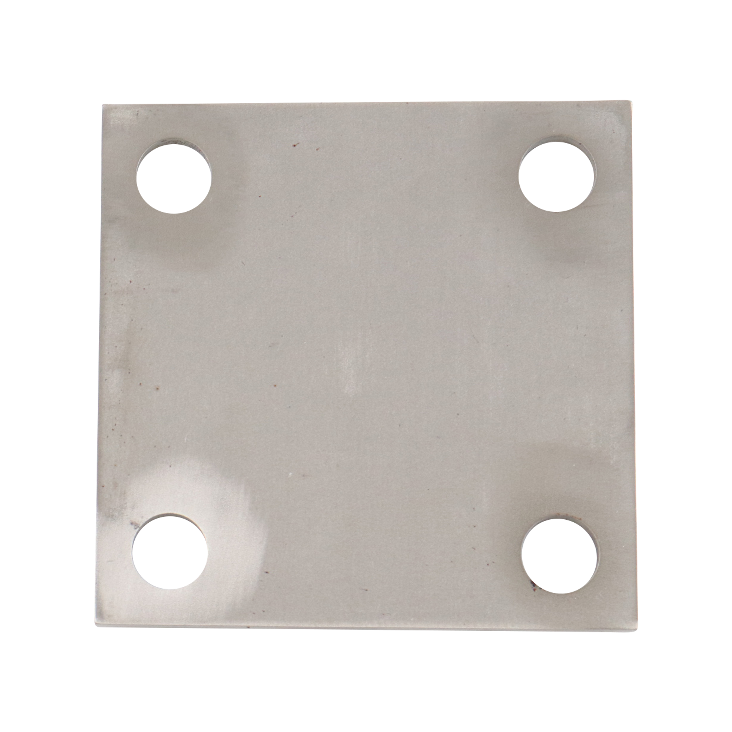Plate 1/4" x 4" x 4" with four 9/16 holes 304
