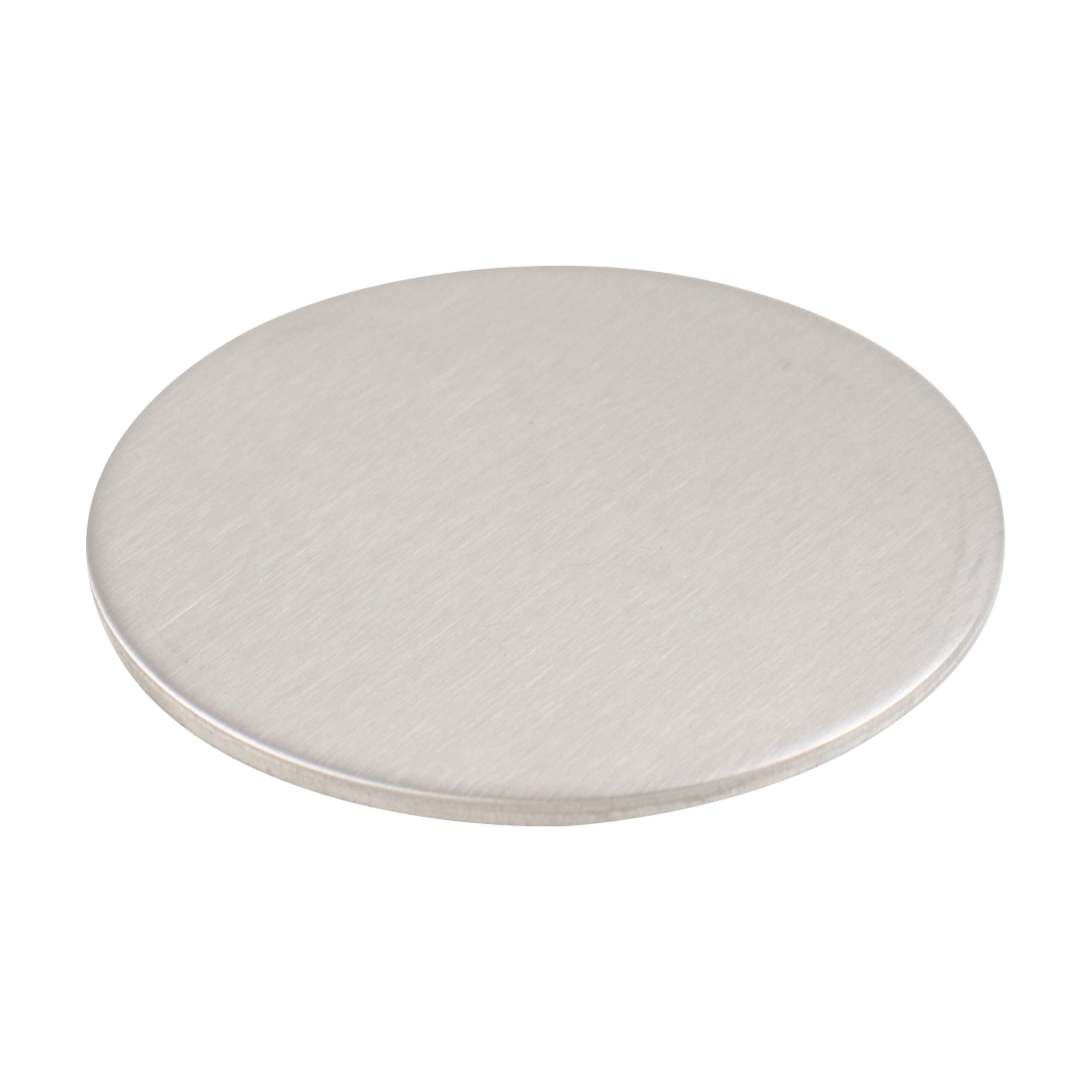 Flat cap 2" pipe 12ga 304 2.375" dia
