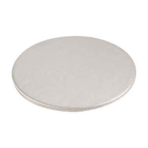 Flat cap 2" pipe 12ga 304 2.375" dia