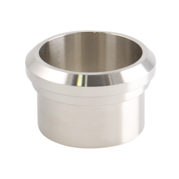 Ferrule, 1.5-inch plain British Standard DC connection, made of 304 stainless steel, with a 1.5-inch overall length and a 32RA inner and outer diameter finish.