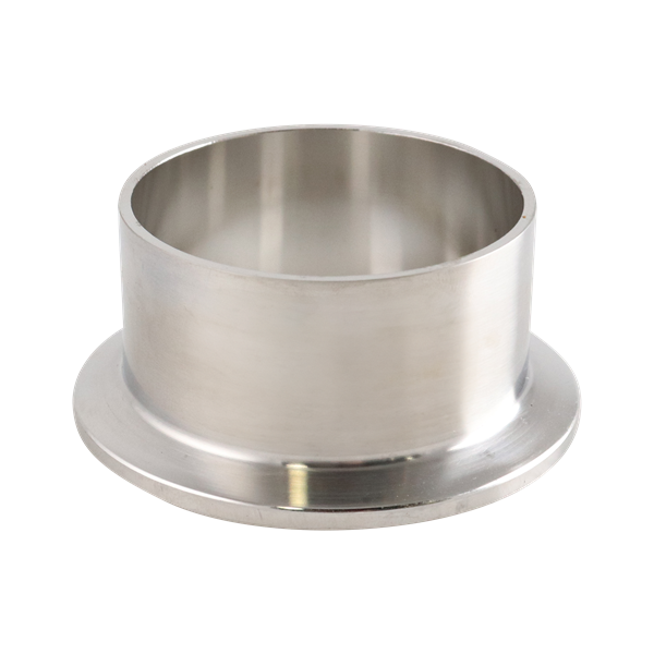 Ferrule 1.5" tri-clamp 316L 1.125" OAL 15Ra EP ID 32Ra OD SF4 BPE