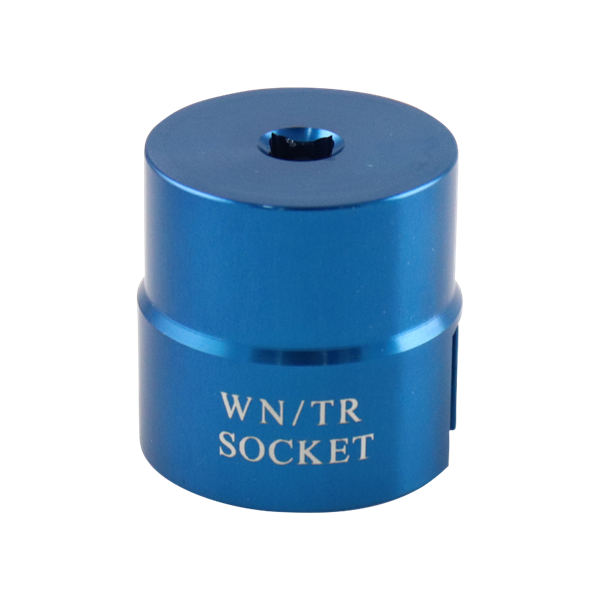 Wing nut socket: Blue Rubber Fab product.