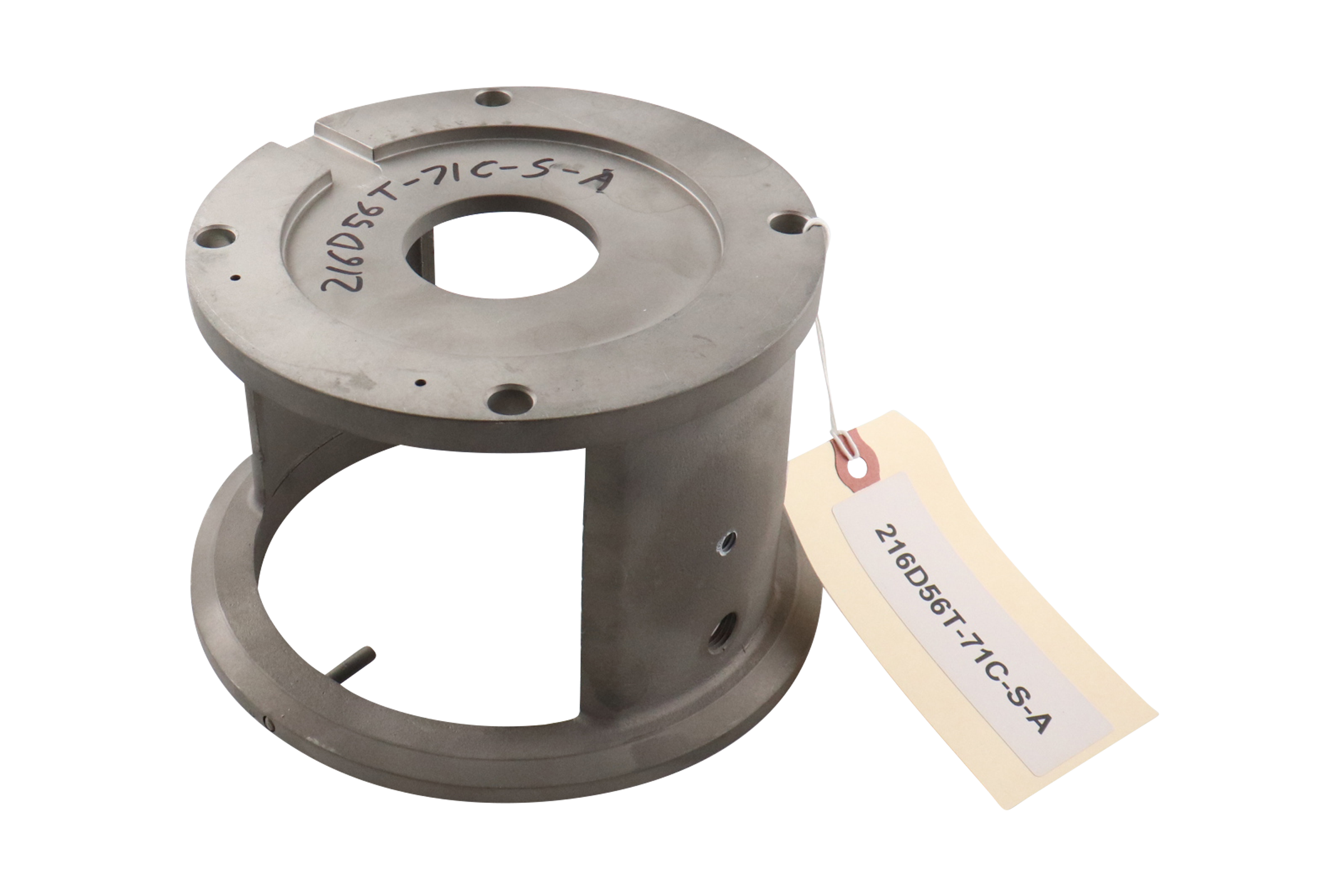 Adapter, 216 pump, 56C frame, stainless steel, Ampco