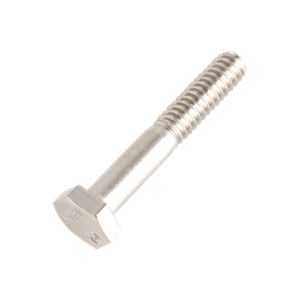 Hex bolt for Group 3 applications, made from durable 304 stainless steel