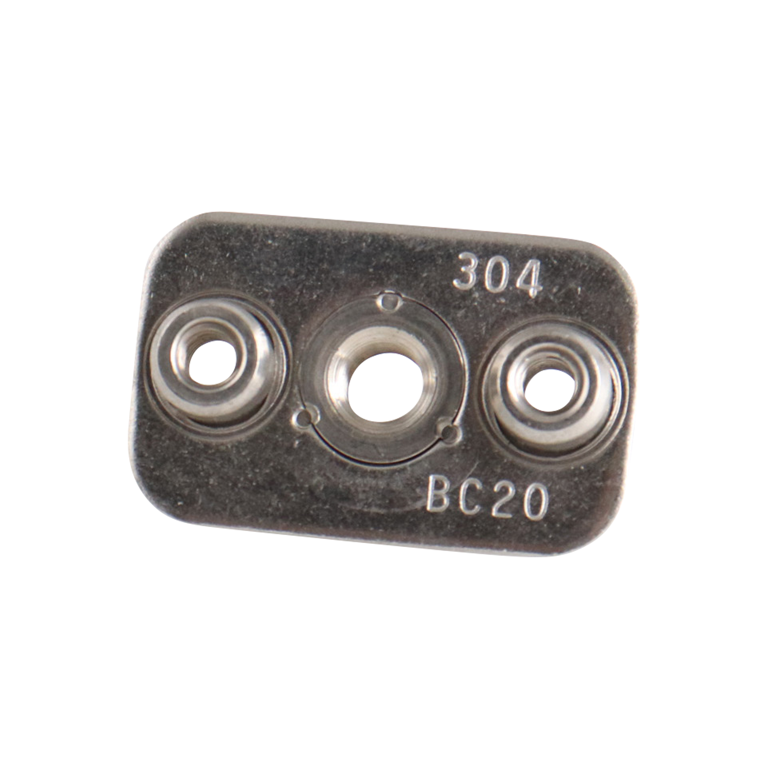 hanging plate for Group 3 tube support, made from 304 stainless steel