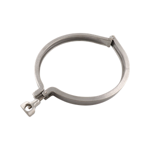 Casing clamp assembly, constructed from 304 stainless steel, designed for secure and reliable operation.