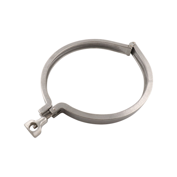 Casing clamp assembly, constructed from 304 stainless steel, designed for secure and reliable operation.