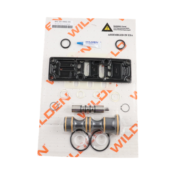 repair kit for air-operated 1.5-inch and 2-inch Wilden pumps, original metal components