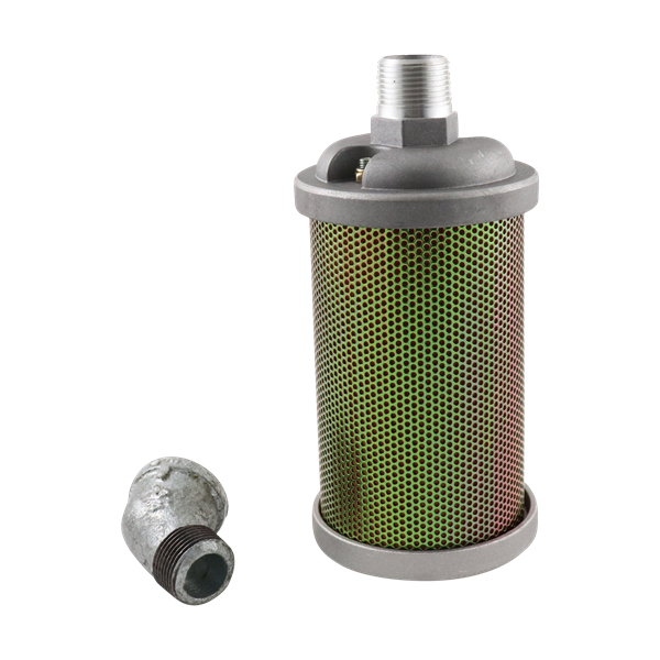 Muffler kit for 0.75-inch applications, manufactured by Wilden.
