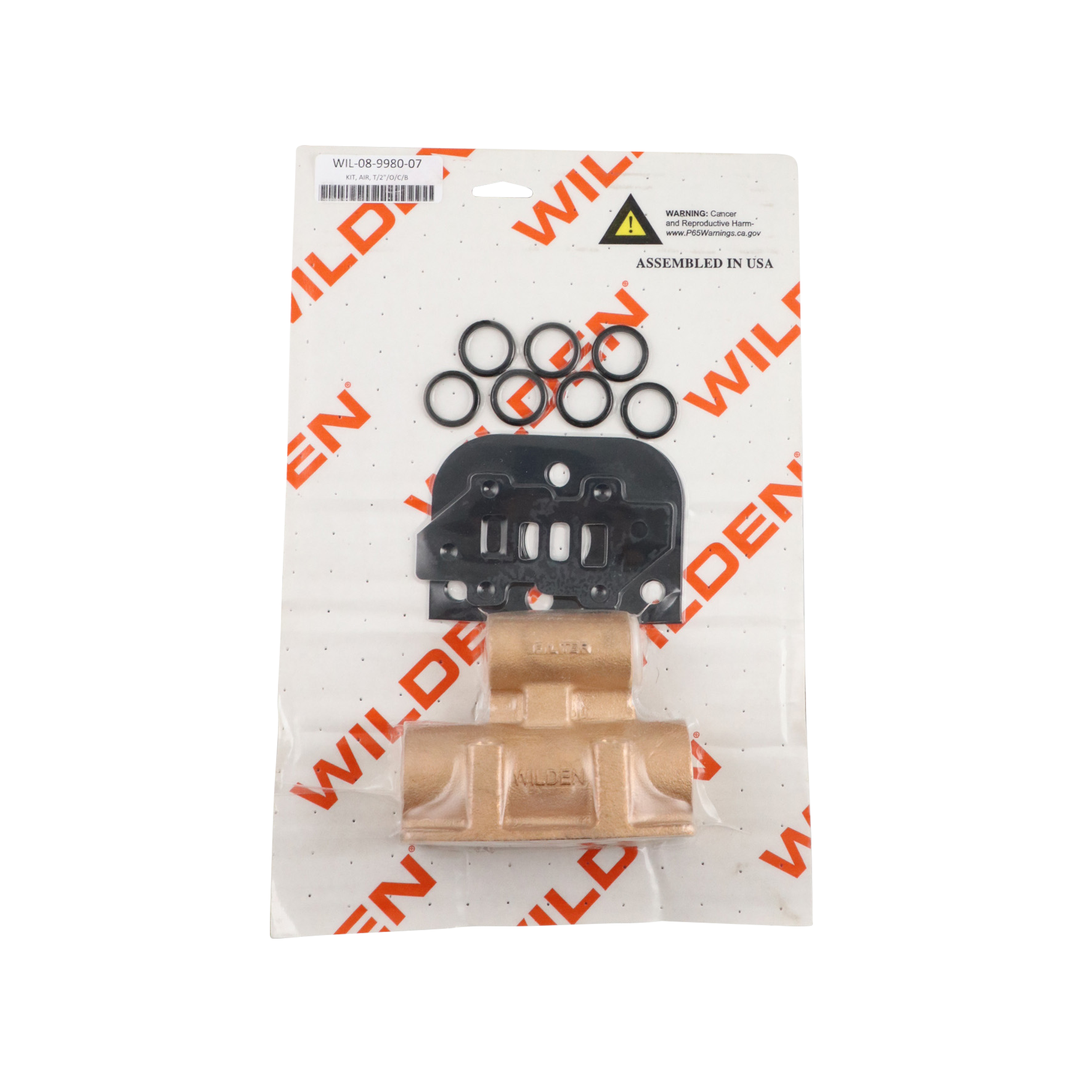 Repair kit air 2" original combo brass Wilden
