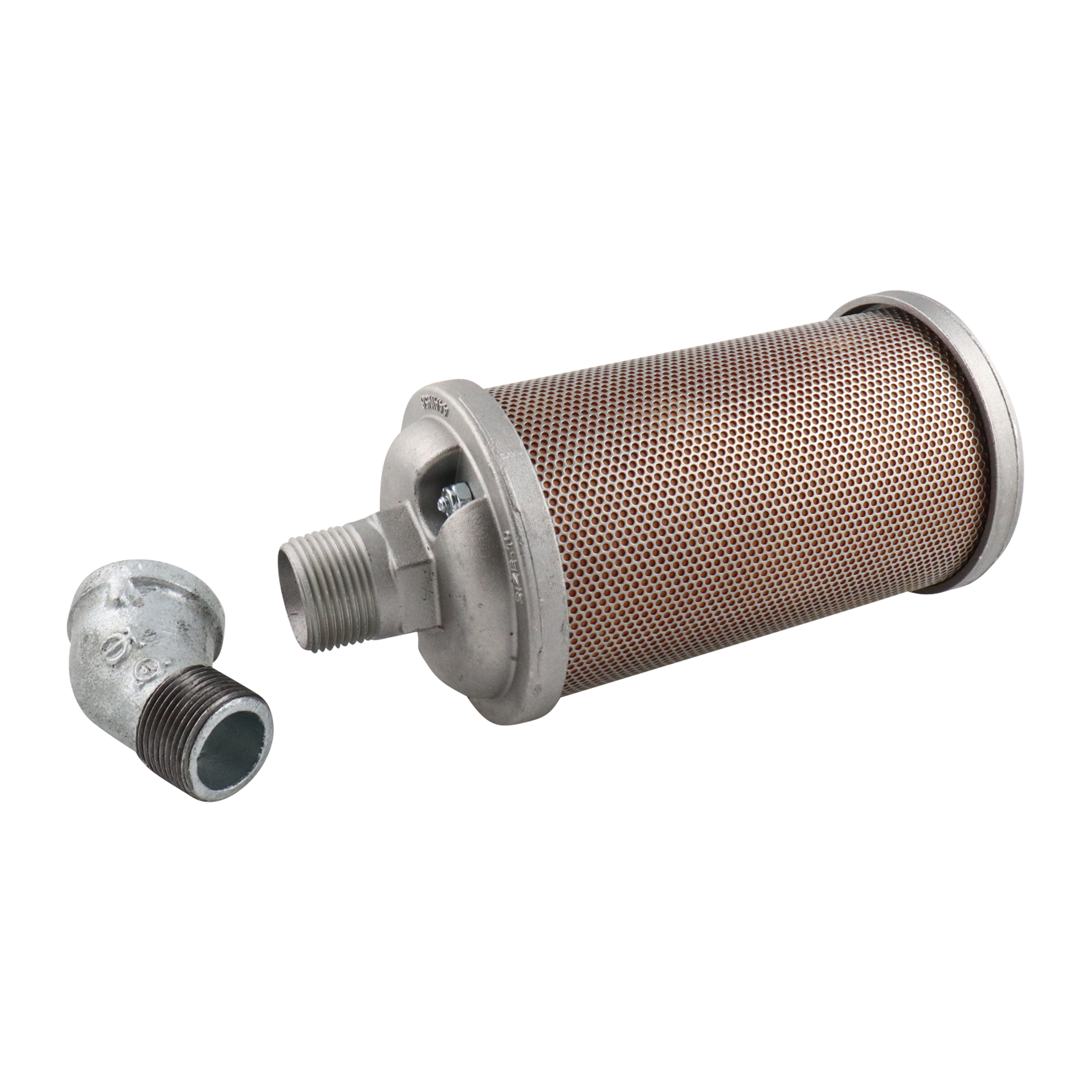 Kit, muffler, 1-inch size, compatible with Wilden pumps.