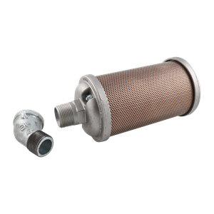 Kit, muffler, 1-inch size, compatible with Wilden pumps.