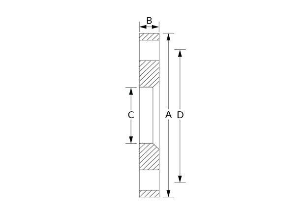 38SL-150-T Dimensional Diagram