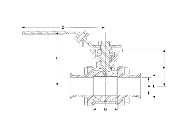 QSM EA-33NF-SN Dimensional Diagram