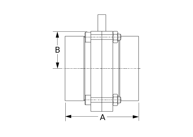 LKB-2 Male Threaded Dimensional Diagram
