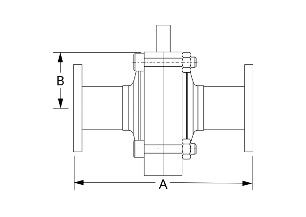 LKB Ultra Pure TC No Handle Dimensional Diagram