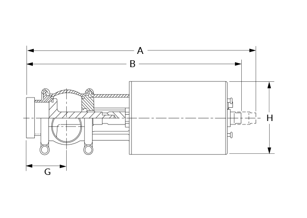 5620-207 Shutoff TC Dimensional Diagram