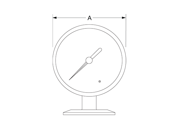EM Dimensional Diagram (Dimension A)