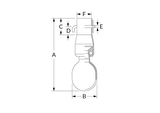 TE Dimensional Diagram (Clip)