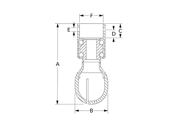 TE Dimensional Diagram (Clip)