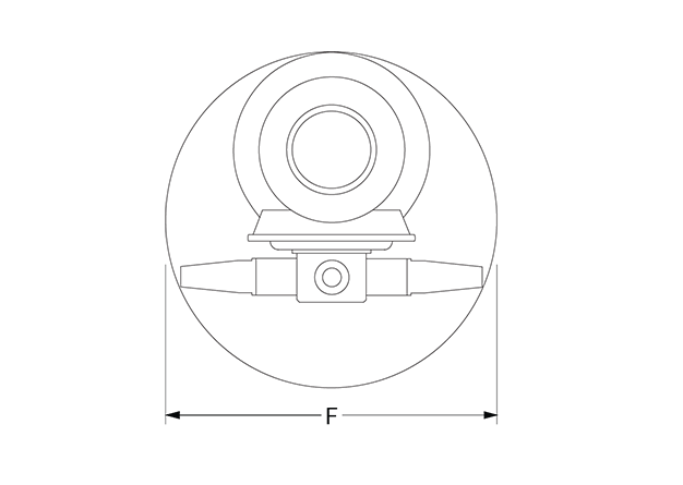 TZ67 Dimensional Diagram (Dimension F)
