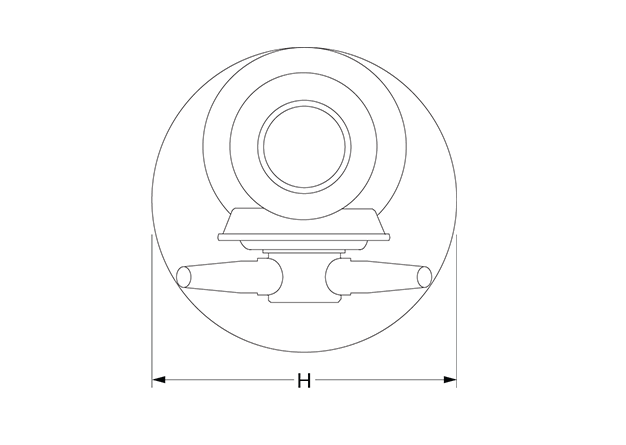 TZ67 Dimensional Diagram (Dimension H)