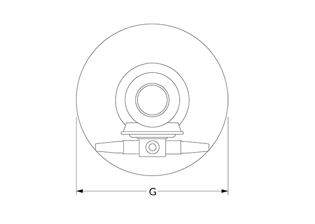 TZ67 Dimensional Diagram (Dimension G)