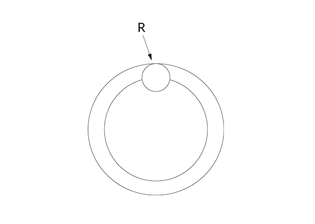 ZP Dimensional Diagram (Dimension R)