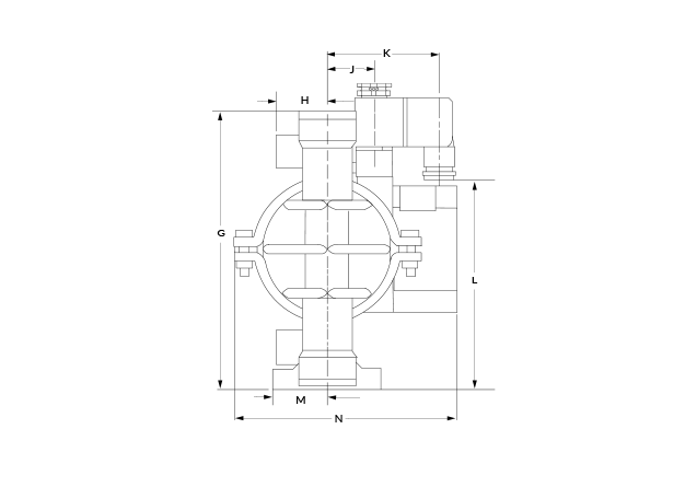 A025P Plastic Dimensional Diagram