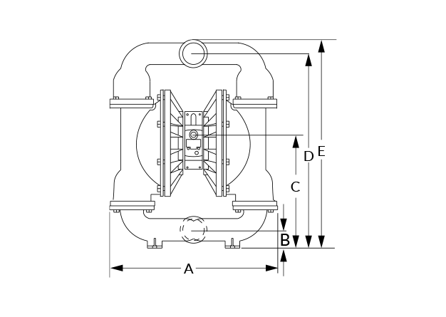 XPS1520 Stainless Steel Dimensional Diagram