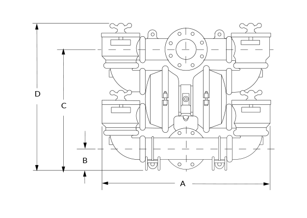 T20 Metal Dimensional Diagram