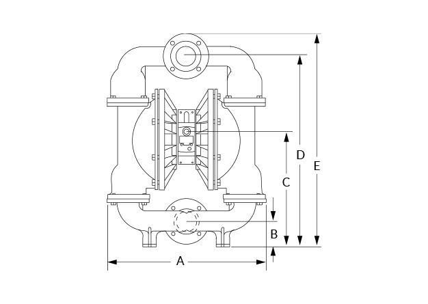 XPS1530 Stainless Steel Dimensional Diagram